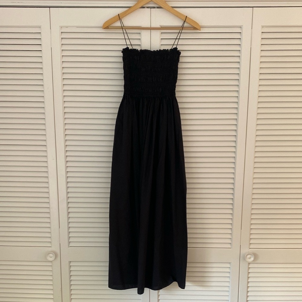 Matteau Black Maxi Dress Size 1